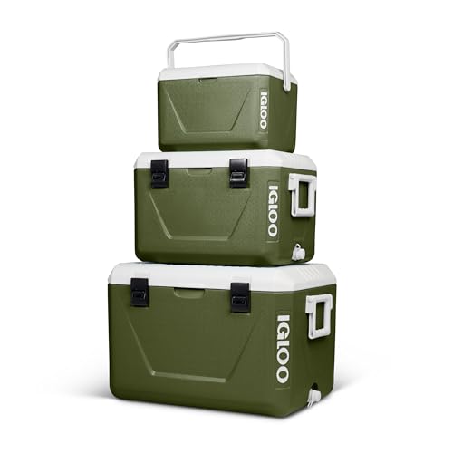 IGLOO Stapelbare Kühlboxen Set 55 L + 27 L + 11 L für 99,99€