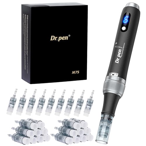 Dr. pen Ultima M7S Microneedling Pen mit 9 Ersatzkartuschen für 59,99€