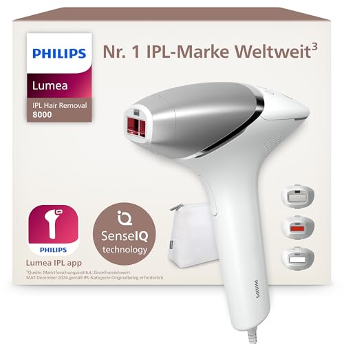 Philips Lumea IPL 8000 Haarentfernungsgerät für 259,99€