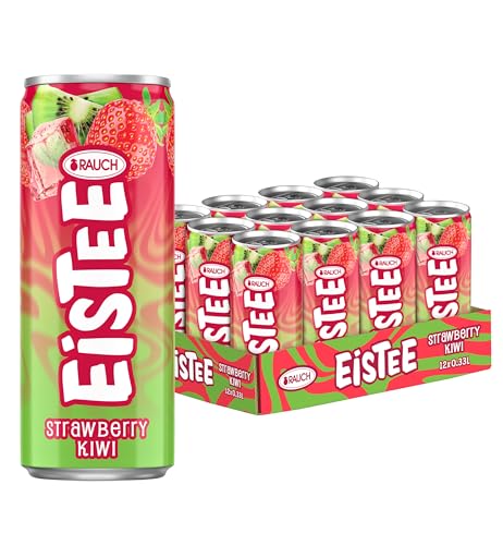 12x 330ml RAUCH Eistee Strawberry Kiwi ab nur 8,53€ zzgl. Pfand (statt 15€) – Prime