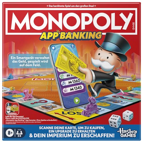 Monopoly App Banking Brettspiel für 8,99€ (statt 19,90€) – Prime