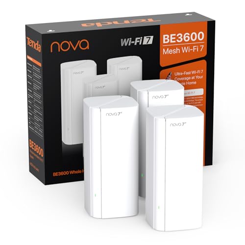 Tenda Nova ME3 Pro Wi-Fi 7 Mesh System 3er-Pack nur 158€