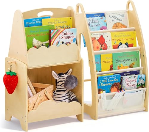 Jolitac Kinder Bücher- und Spieleregal für 37,96€