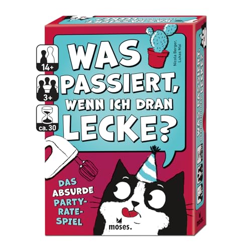 Moses. was passiert, wenn ich dran lecke? Kartenspiel für 11,99€