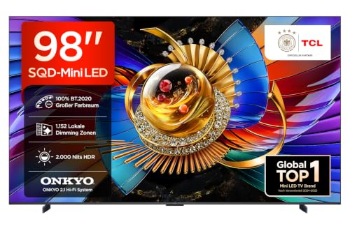 TCL 98Q7D Pro 98 Zoll 4K Smart TV für 2199€ bei Amazon