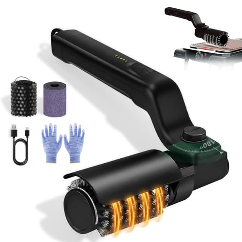 Grill-Reinigungsprofi: Elektrische Bürste mit 2 Aufsätzen für nur 24,99€