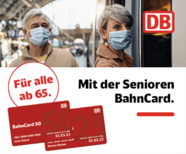Senioren BahnCard ab 40,90 €