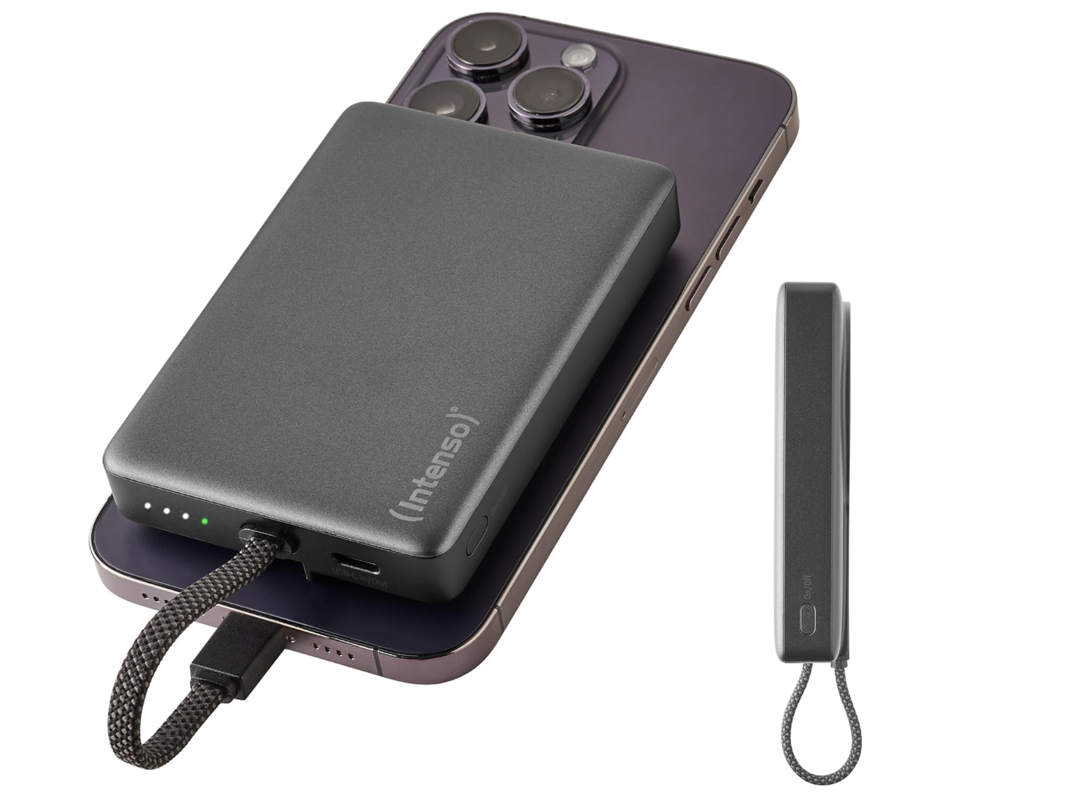 Schnell sein! Intenso MC10000 Magnetische Powerbank 10.000 mAh mit USB-C Kabel für 8,99€