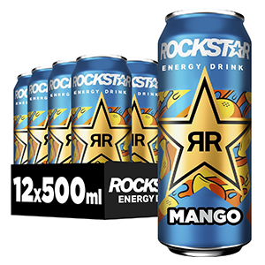 12 x 500ml Rockstar Energy Drink Mango ab nur 9€ zzgl. Pfand