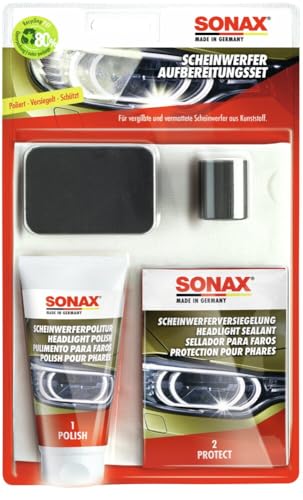 SONAX Scheinwerfer AufbereitungsSet 85 ml für nur 15,74€