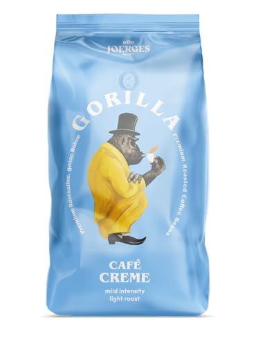 Gorilla Café Creme Ganze Bohne 1kg für nur 17,99€ bei Amazon