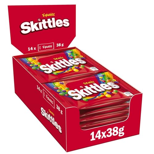 14x 38g Skittles Fruits Kaubonbons für nur 8,12€ (statt 12,60€)