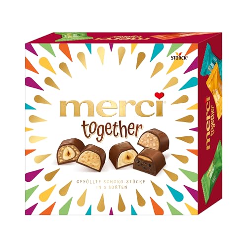 4x 175g merci together Pralinen für nur 8,85€ (statt 12€)