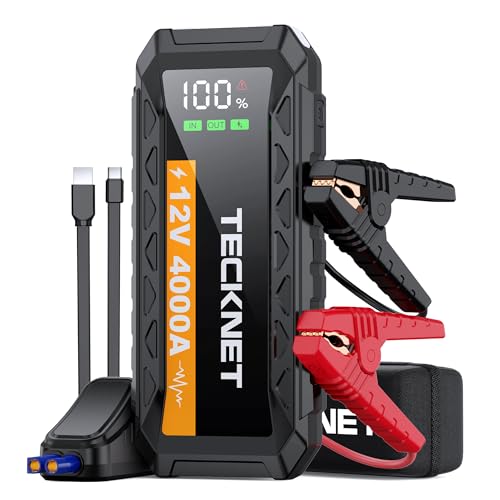 TECKNET 4000A Starthilfe 12V nur 35,35€ bei Amazon