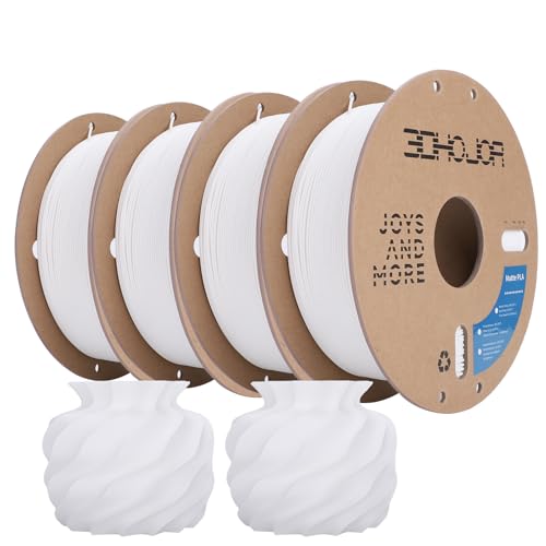 3DHoJor 4KG PLA Filament Milchweiß für 34,57€ bei Amazon