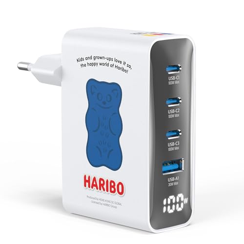 HARIBO 100W USB-C GaN-Ladegerät mit LED nur 25,47€ bei Amazon