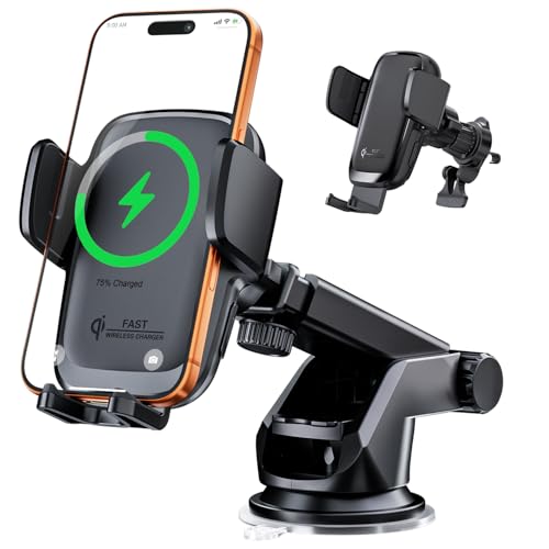 KPON 15W Qi Handyhalterung Auto mit Ladefunktion für 15,18€