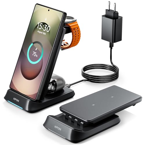KPON 3 in 1 Ladestation für Samsung nur 15,29€