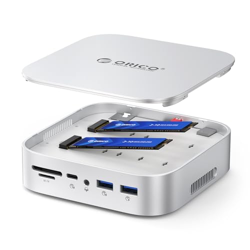 ORICO Mac mini M4 Dock Dual-Bay NVMe/SATA für 77,99€