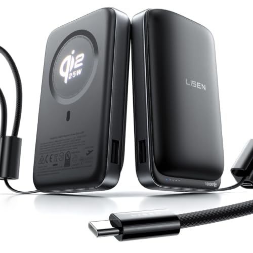LISEN Qi2.2 MagSafe Powerbank 10000mAh für 39,98€