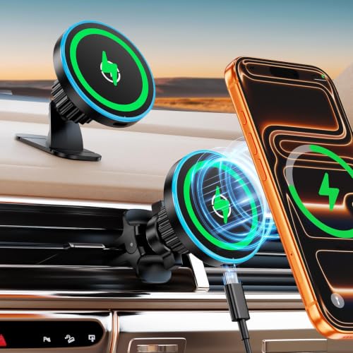 360° Mag-Safe Autohalterung mit 15W Ladefunktion nur 9,99€