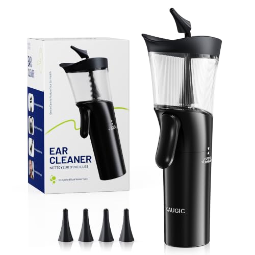 KAUGIC Ohrenreinigung Spritze mit 4 Silikonaufsätzen für nur 11,39€