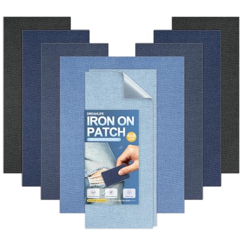 Günstige Jeans Flicken zum Aufbügeln für nur 3,49€
