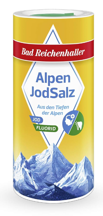 Bad Reichenhaller JodSalz mit Fluorid 500 g für nur 0,85€ im Sparabo