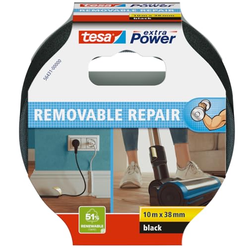 Tesa Eco Reparaturband Schwarz 10m für nur 4,11€