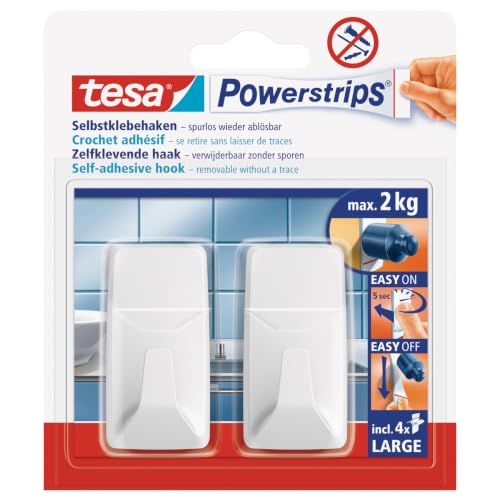 Tesa Powerstrips Haken Large 2er Pack für nur 2,84€ im Sparabo