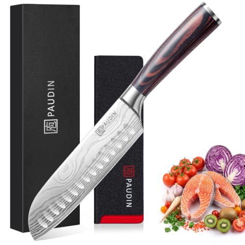 PAUDIN 17,8cm Santoku-Messer für 29,99€ bei Amazon