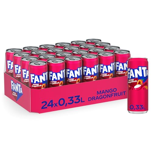 24x 330 ml Fanta Mango & Dragonfruit Softdrink nur 15,29€ (statt 21€)