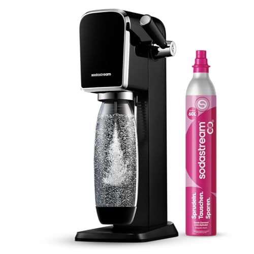 SodaStream ART Wassersprudler mit Flasche & CO2-Zylinder für 64,49€
