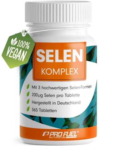 365er-Pack ProFuel Selen Tabletten mit 200 µg Selen nur 5,40€ – Prime