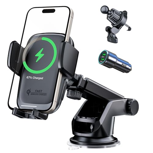 KPON 15W Qi Handyhalterung Auto mit Ladefunktion nur 17,99€