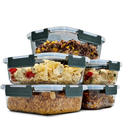 uandu Glasbehälter 5-teilig Set nur 19,99€ bei Amazon
