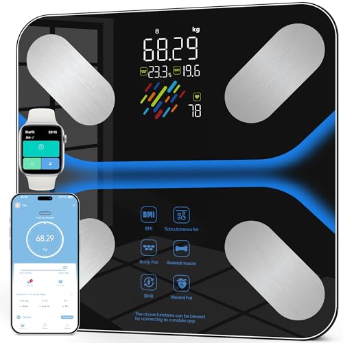 Körperfettwaage mit Bluetooth und App für nur 15,99€