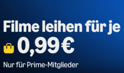 Amazon Prime Video: Über 130 Filme für je nur 0,99€ leihen