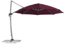 Schneider Sonnenschirm Rhodos Rondo, bordeaux, 350 cm rund, 792-08, Gestell Aluminium, Bespannung Polyester, 22.4 kg für nur 225,62€ inkl. Versand