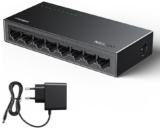 UGREEN LAN Switch 8-Port Netzwerk Switch Gigabit Switch automatische Geschwindigkeit von 10/100/1000Mbps für nur 13,99€ bei Prime inkl. Versand