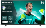 Hisense 55E6NT 139cm (55 Zoll) Fernseher, 4K UHD Smart TV, Precision Colour für nur 293,28€ inkl. Versand