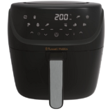 Russell Hobbs Heißluftfritteuse XXL 8l AirFryer (spülmaschinenfest, max. 220°C, Touchscreen) SatisFry 27170-56 für nur 69,99€ inkl. Versand