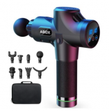 ABOX Massagepistole mit 8 Massageköpfen und 30 Geschwindigkeiten für nur 84,95 Euro inkl. Versand