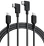 2er Pack Anker USB-C Kabel mit Winkelstecker, 240W und 180cm Länge für nur 9,58€ bei Prime