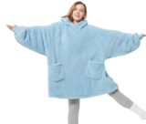 BEDSURE Hoodie Decke mit Ärmeln 95x85cm für nur 9,99€ bei Prime inkl. Versand