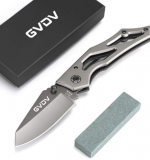 GVDV Klappmesser 7Cr17 mit Schleifstein für 7,99€