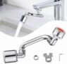 Pricedrop! Wasserhahn Aufsatz 1440° Drehbar 8,89€ (statt 13,75€)