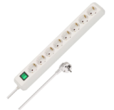 Brennenstuhl Eco-Line Steckdosenleiste (8-fach, 3m Kabel) für nur 9,99€ bei Prime inkl. Versand