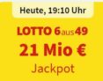 Heute 21 Mio. Lotto Jackpot – Als Lottohelden Neukunde 10 Felder 6aus49 für 1€ statt 12€ spielen