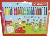 24er-Pack STABILO Filzstifte Trio A-Z (24 verschiedene Farben) für 3,99€ (statt 7€) – Prime
